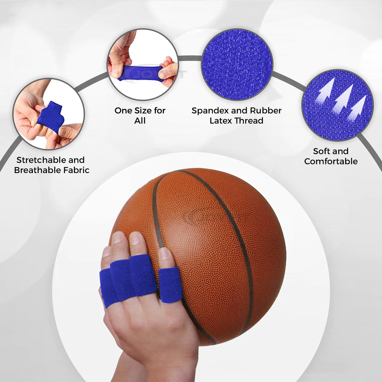 Finger Sleeve Support (5pcs)